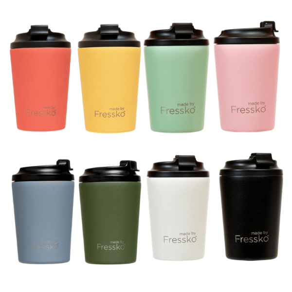 Made by Fressko Sustainable Reusable Cafe Coffee Cups